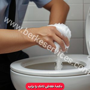 گرفتگی توالت فرنگی