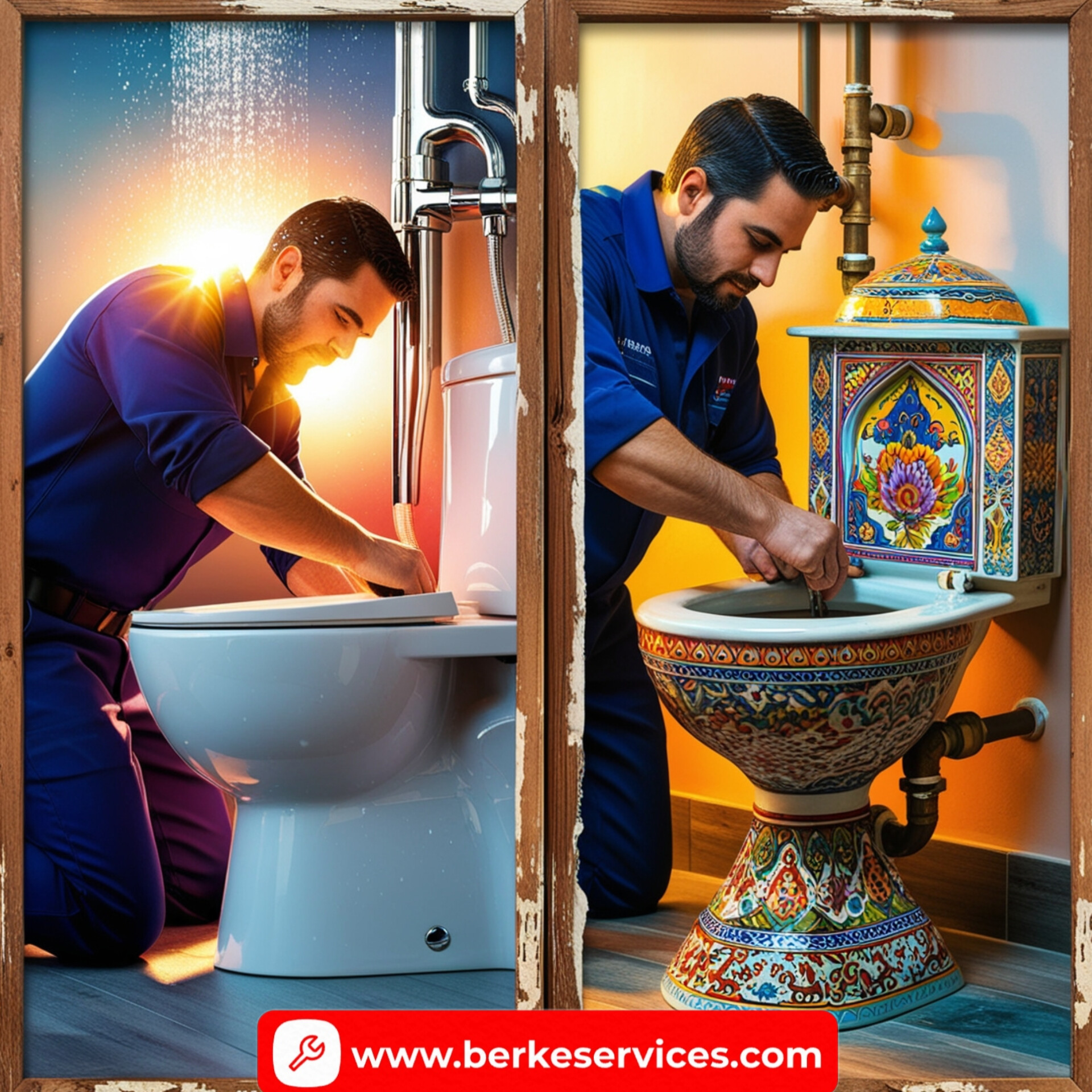 گرفتگی توالت فرنگی