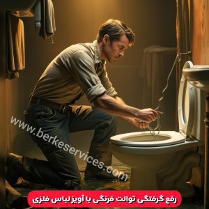 گرفتگی توالت فرنگی